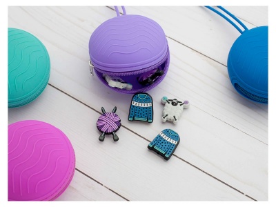 The stitch stoppers you see here are not included. We do carry some great ones separately though.