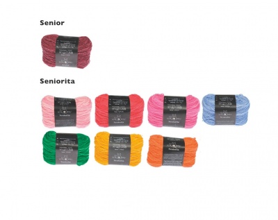 Our kit, consisting of Merlot, Smell of Rose, Summer is gonna be red, Soft Pink, Evening Mood, Green yes green, Sunbeam, and Carrot.
