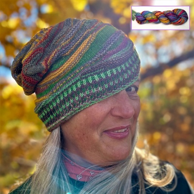 Grilled Cheese: A Short-Row Hat