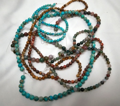 Some additional colors we just brought in.  Let us know if you would like your bracelet to emphasize some of these.