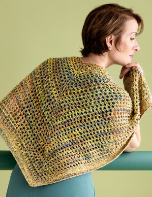 One of the designs knit in Kakigori (there is also a very similar version to crochet).