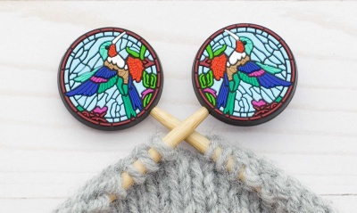 Hummingbird Stained Glass