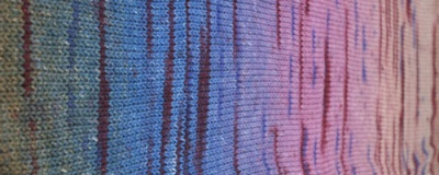 A swatch showing all the colors of Blueberry Fields.