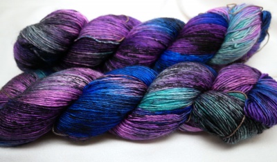 Gosia (two skeins are shown so the colors are more apparent but only one will be in each kit)
