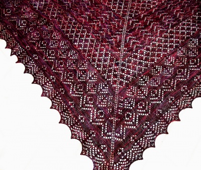 Elizabeth Shawl/ Pattern by Dee O'Keefe - Shawls/Stoles